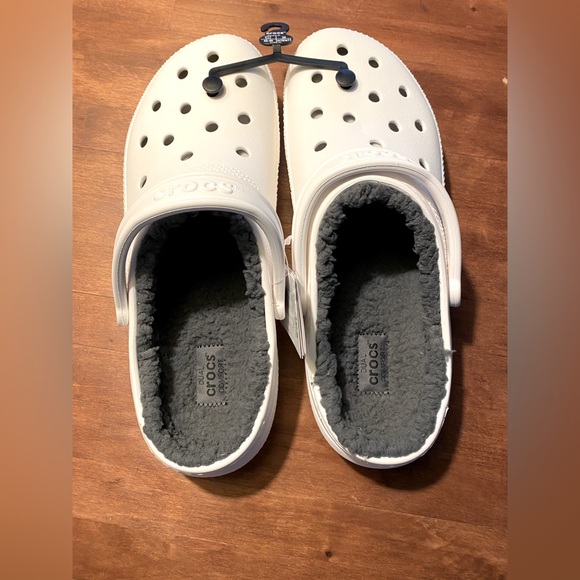 NWT Fuzzy Crocs! - Picture 3 of 3